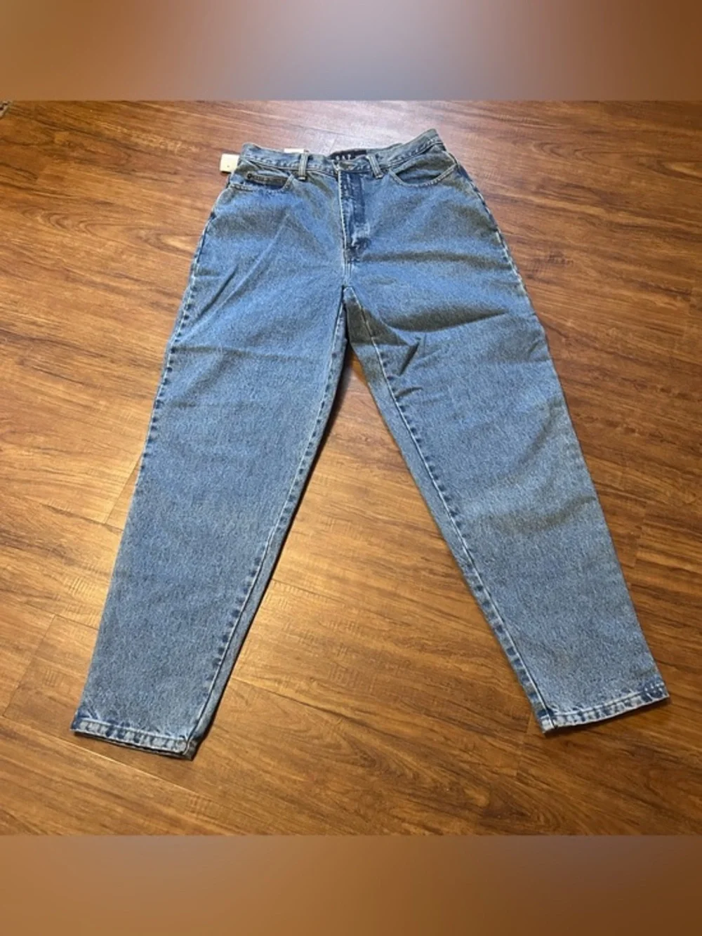 GAP High-Rise Vintage Reverse Fit stone washed 12 New NWT